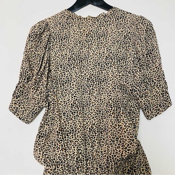 Zadig & Voltaire Animal Print Mini Dress Size Small - Picture 10 of 13